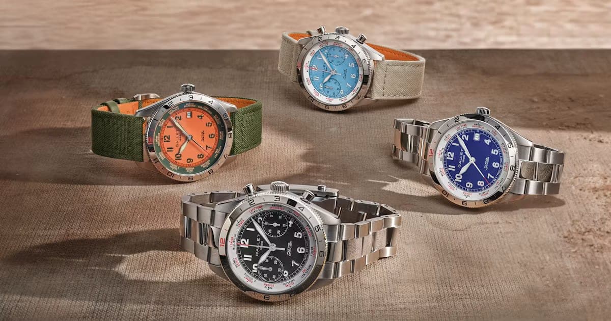 Flying Officer Chronograph 40, press photo 1