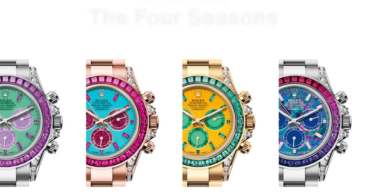 Cosmograph Daytona "Four Seasons" – Autumn, press photo 1