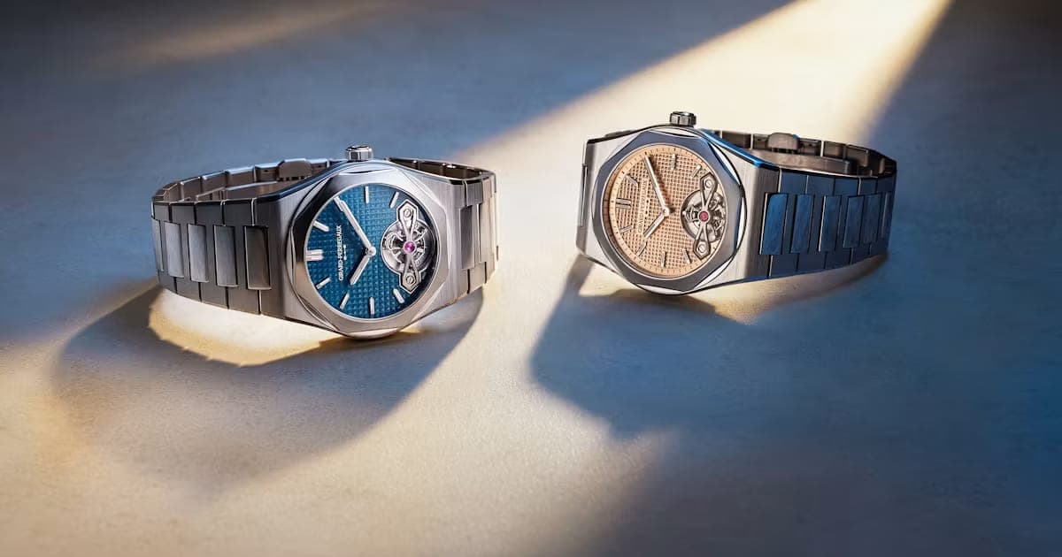 Girard-Perregaux Laureato Fifty Tourbillon Micro-Rotor 39mm, press photo 1