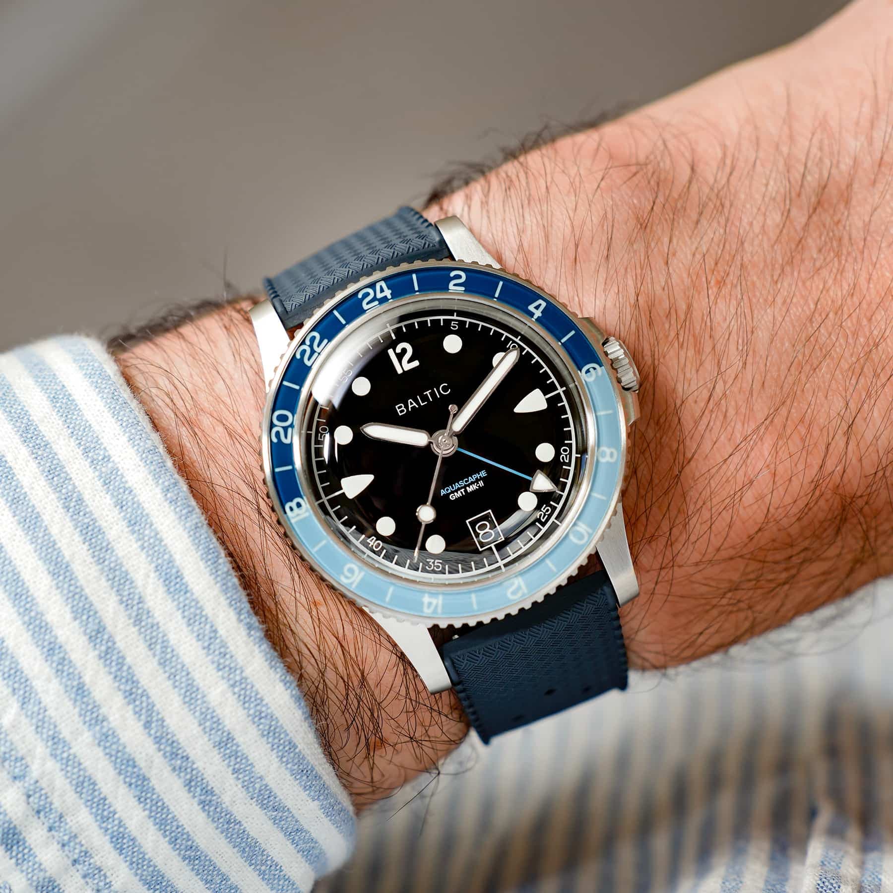 Baltic Aquascaphe GMT MK-II, press photo 15