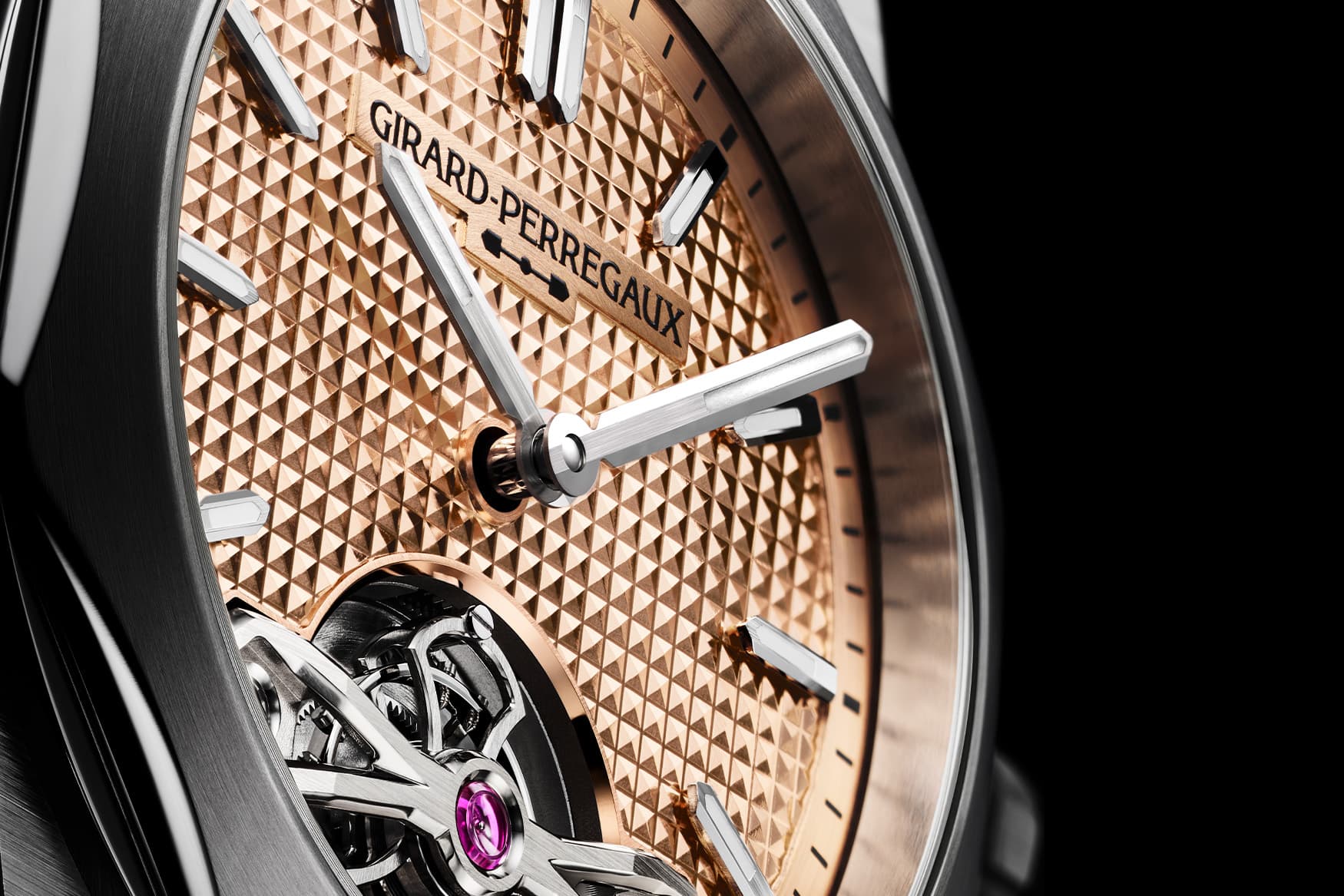 Girard-Perregaux Laureato Fifty Tourbillon Micro-Rotor 39mm, press photo 11