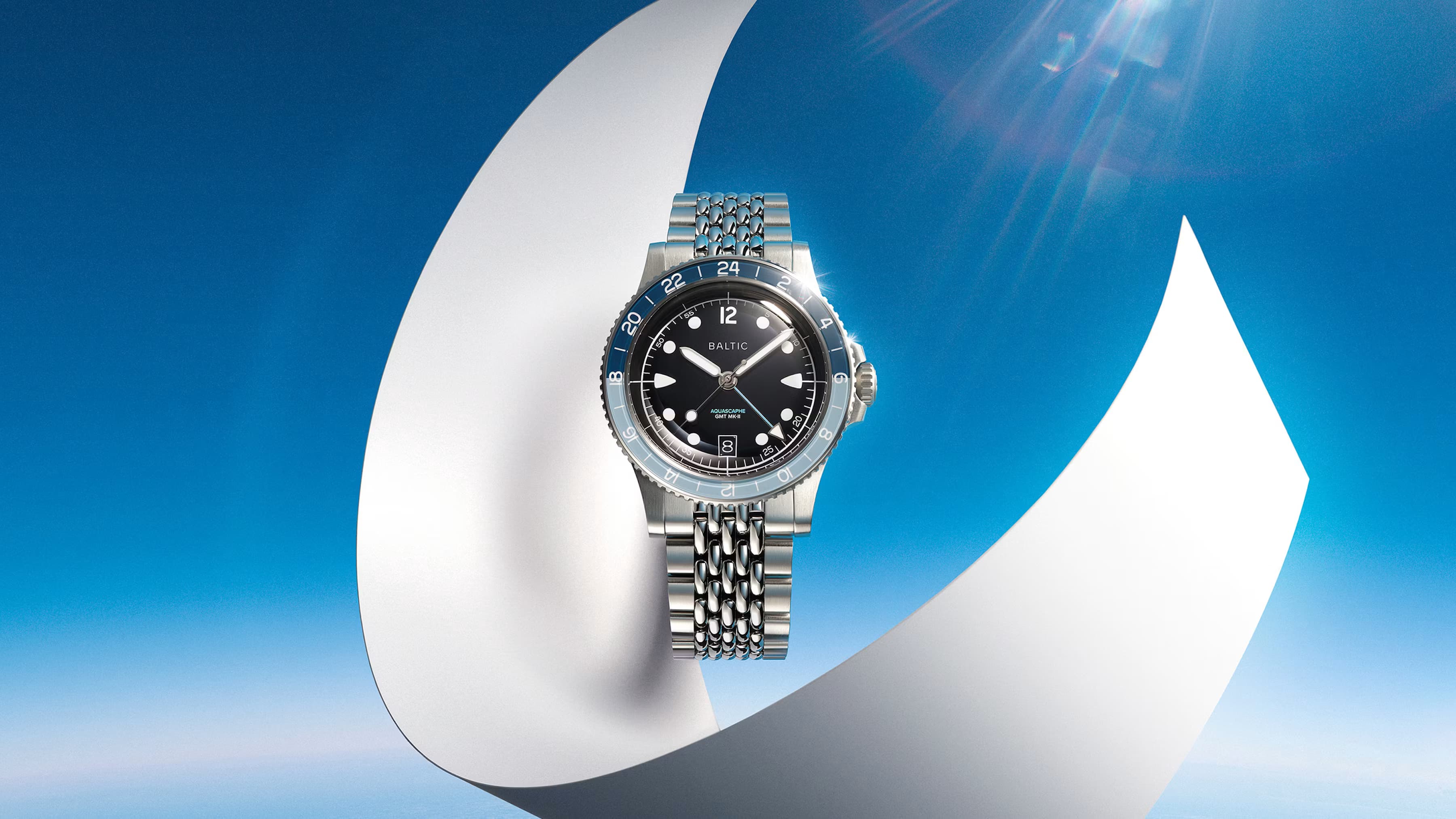 Baltic Aquascaphe GMT MK-II, press photo 2