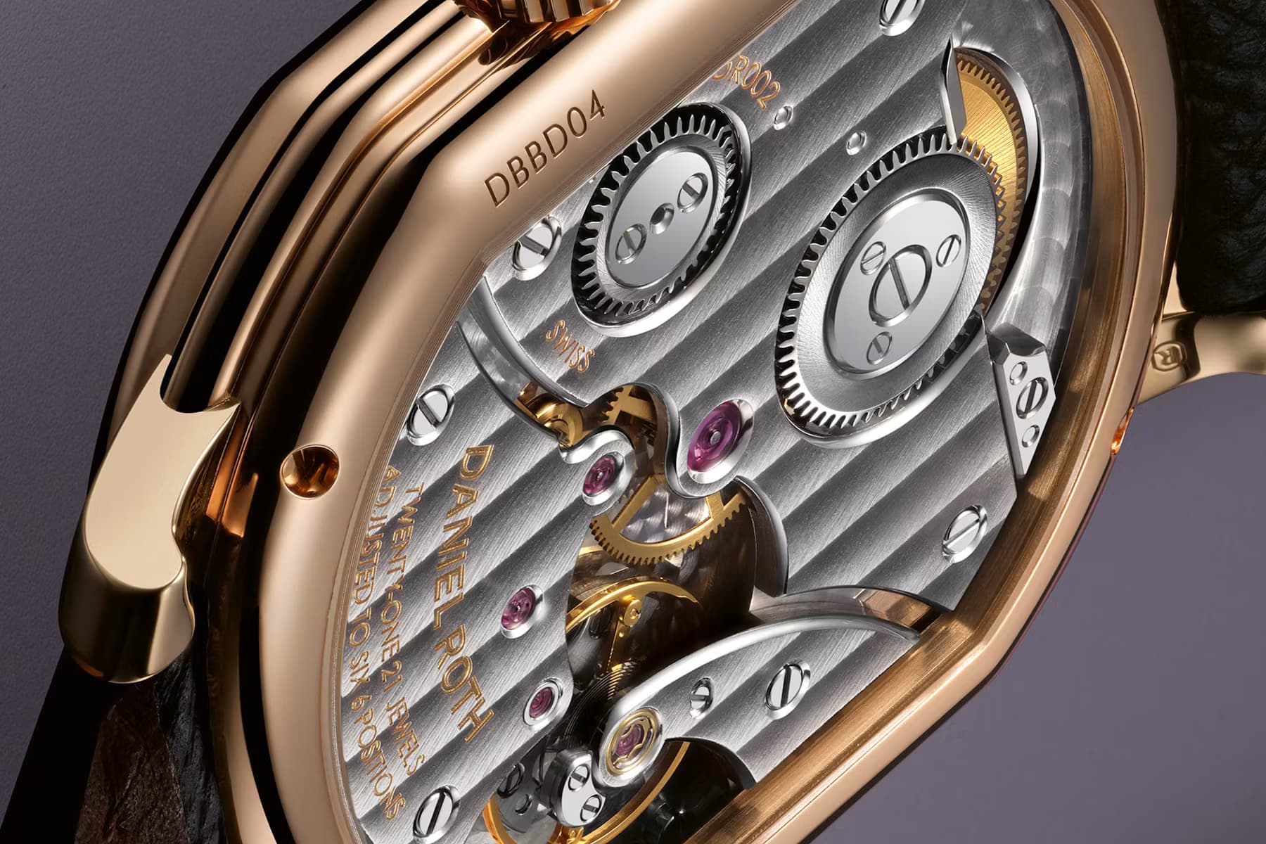 Daniel Roth Extra Plat Rose Gold With Gilt Dial, press photo 3
