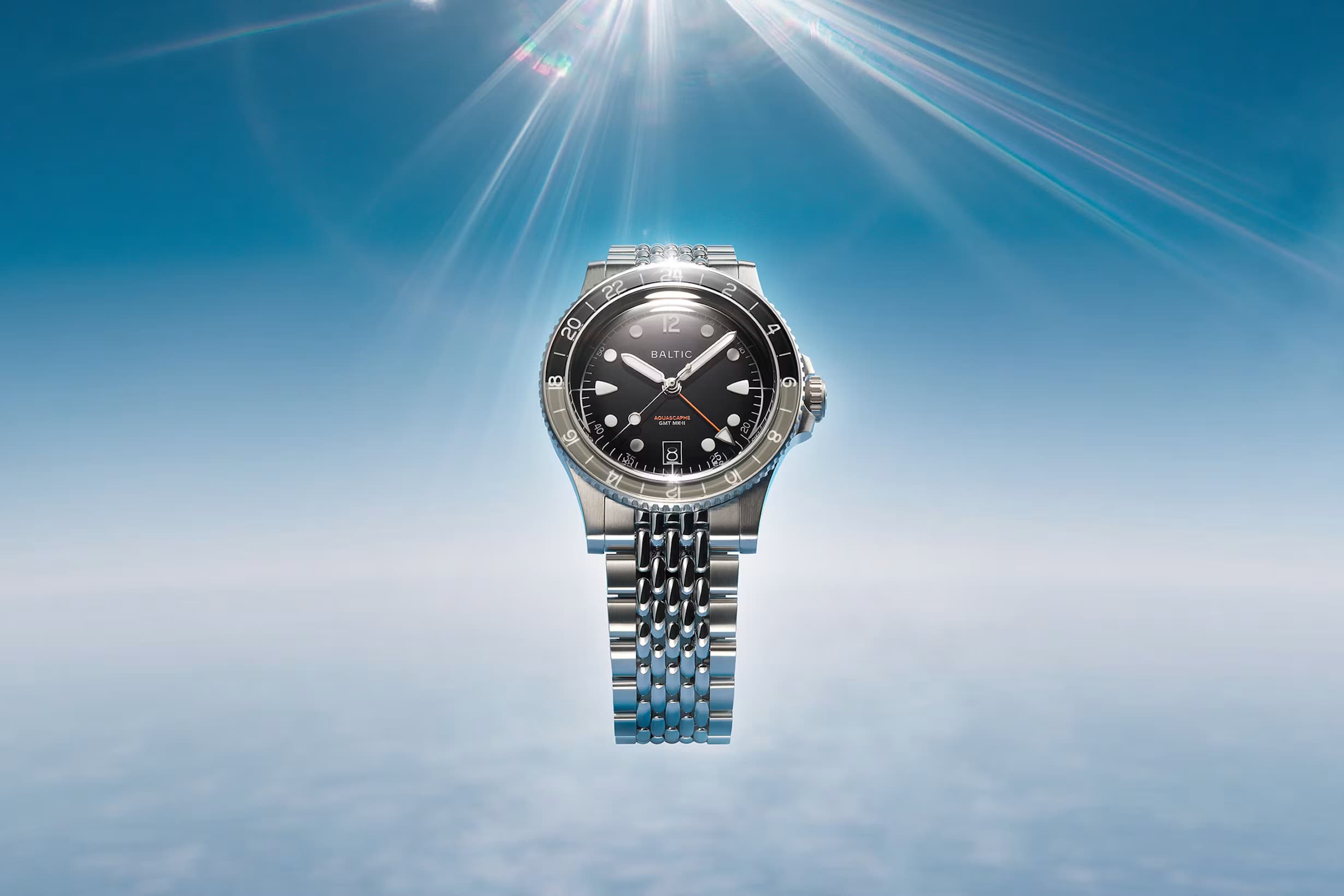 Baltic Aquascaphe GMT MK-II, press photo 10