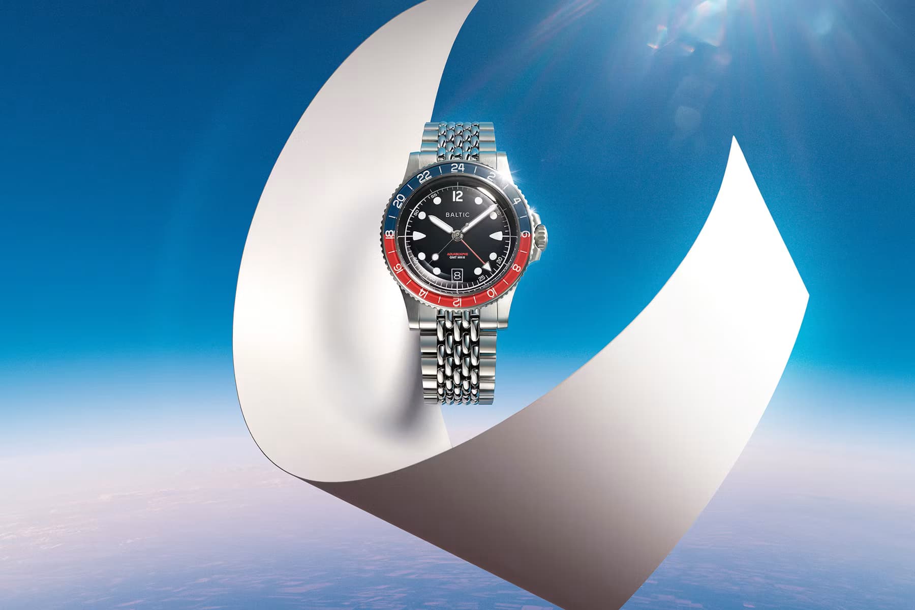 Baltic Aquascaphe GMT MK-II, press photo 12