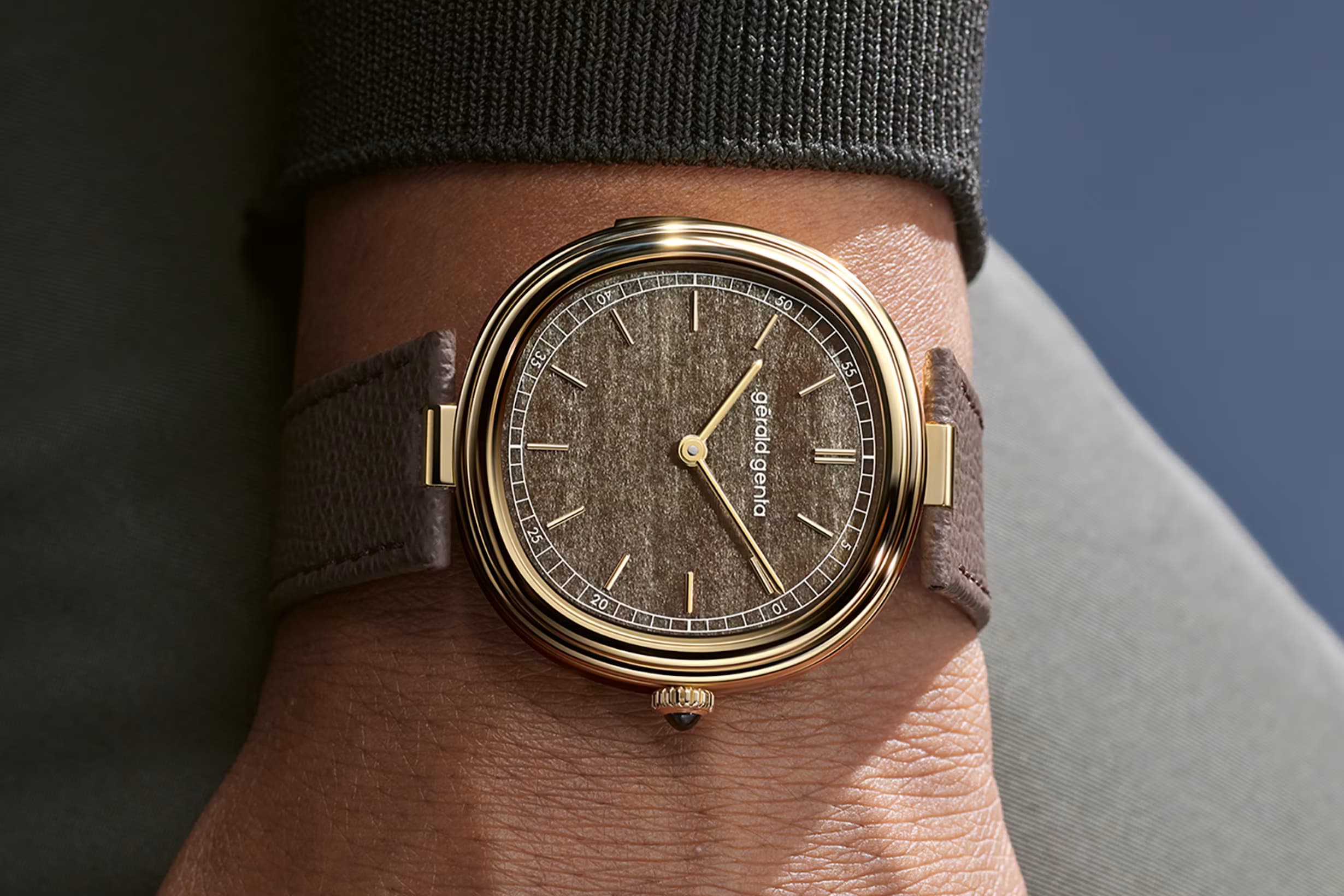 Gérald Genta Geneva Minute Repeater Golden Obsidian, press photo 16
