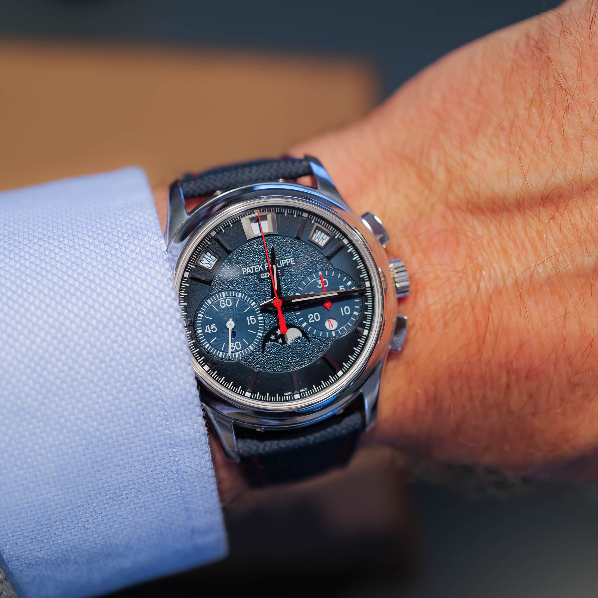 Patek Philippe 5978P-010 Instantaneous Perpetual Calendar Chronograph Limited Edition Milano 2026, press photo 17