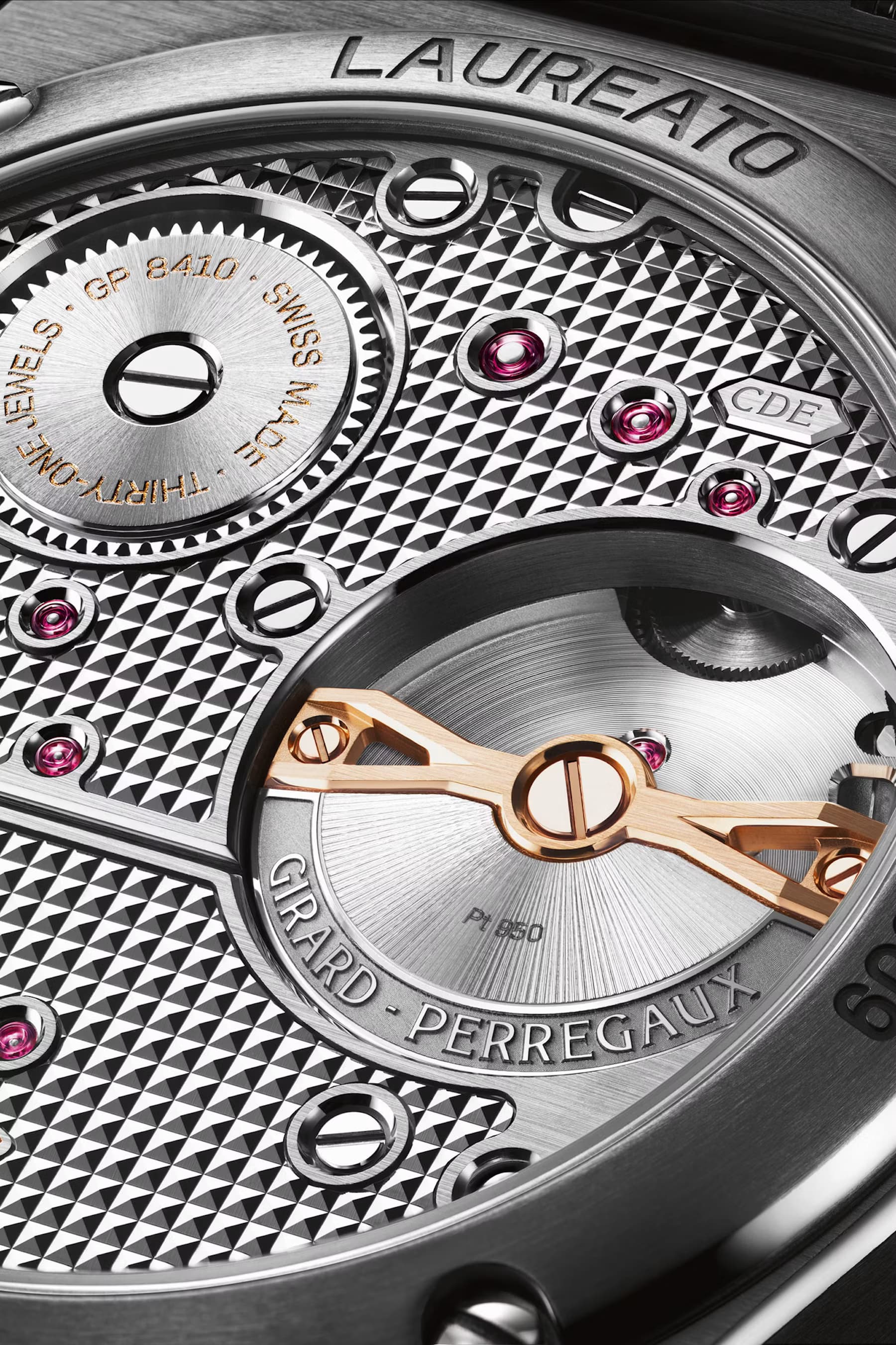 Girard-Perregaux Laureato Fifty Tourbillon Micro-Rotor 39mm, press photo 16