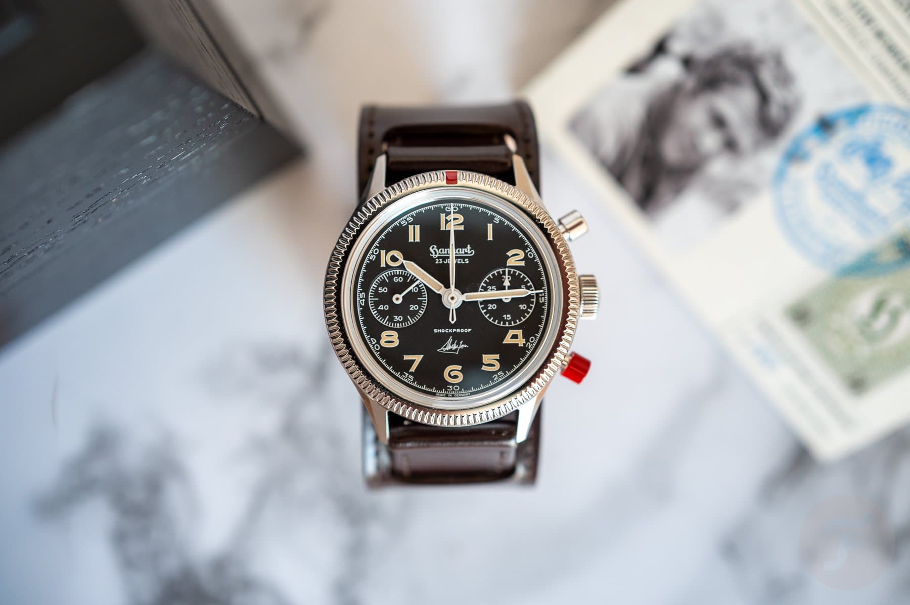 Hanhart 417 ES Steve McQueen Limited Edition No. 1, press photo 3
