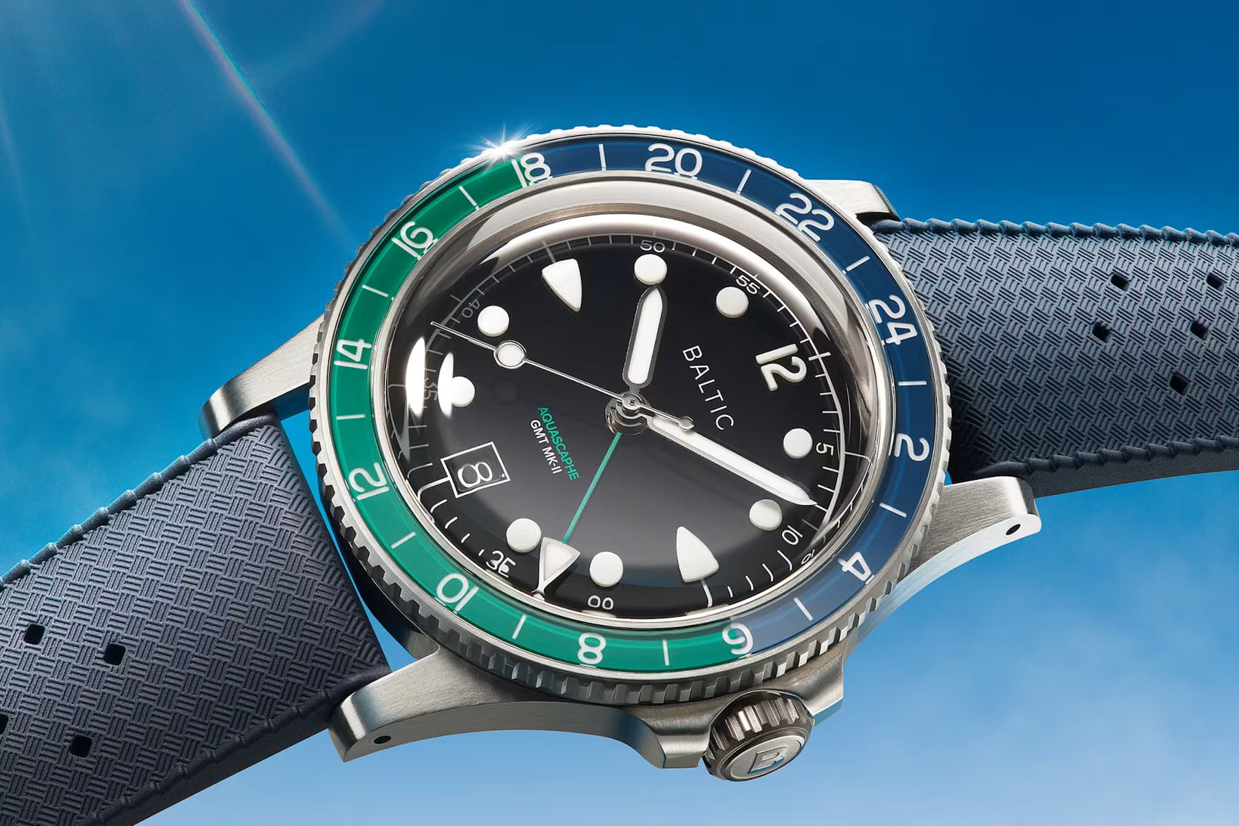 Baltic Aquascaphe GMT MK-II, press photo 11