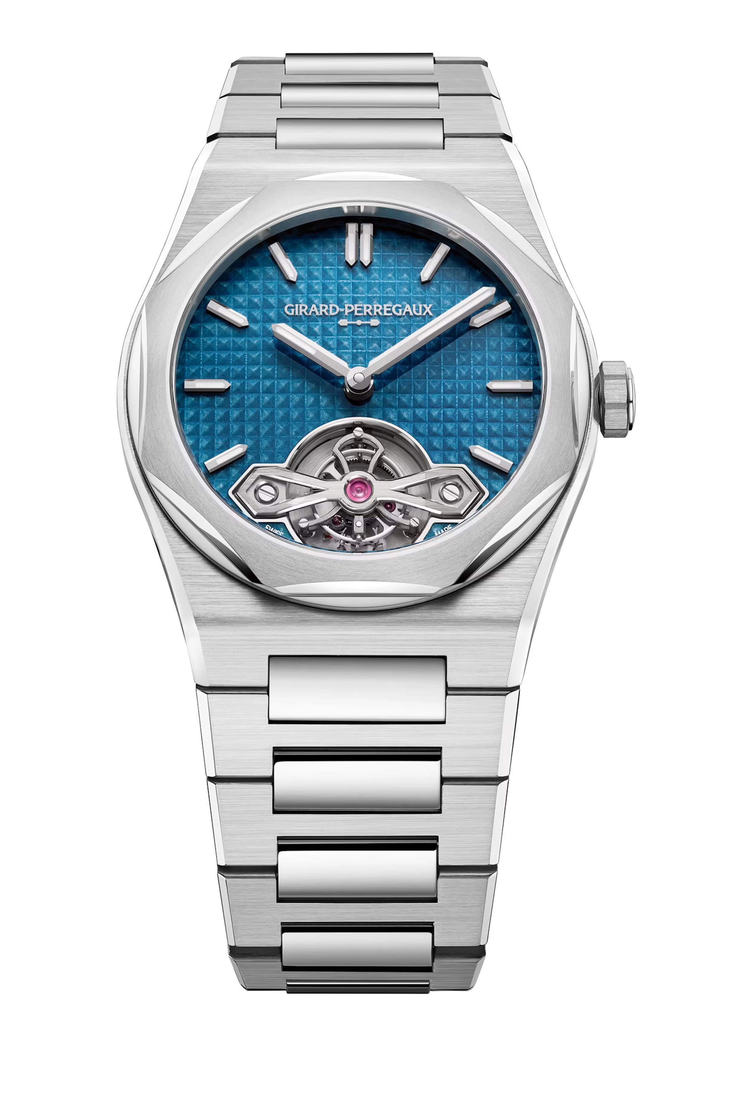 Girard-Perregaux Laureato Fifty Tourbillon Micro-Rotor 39mm, press photo 5